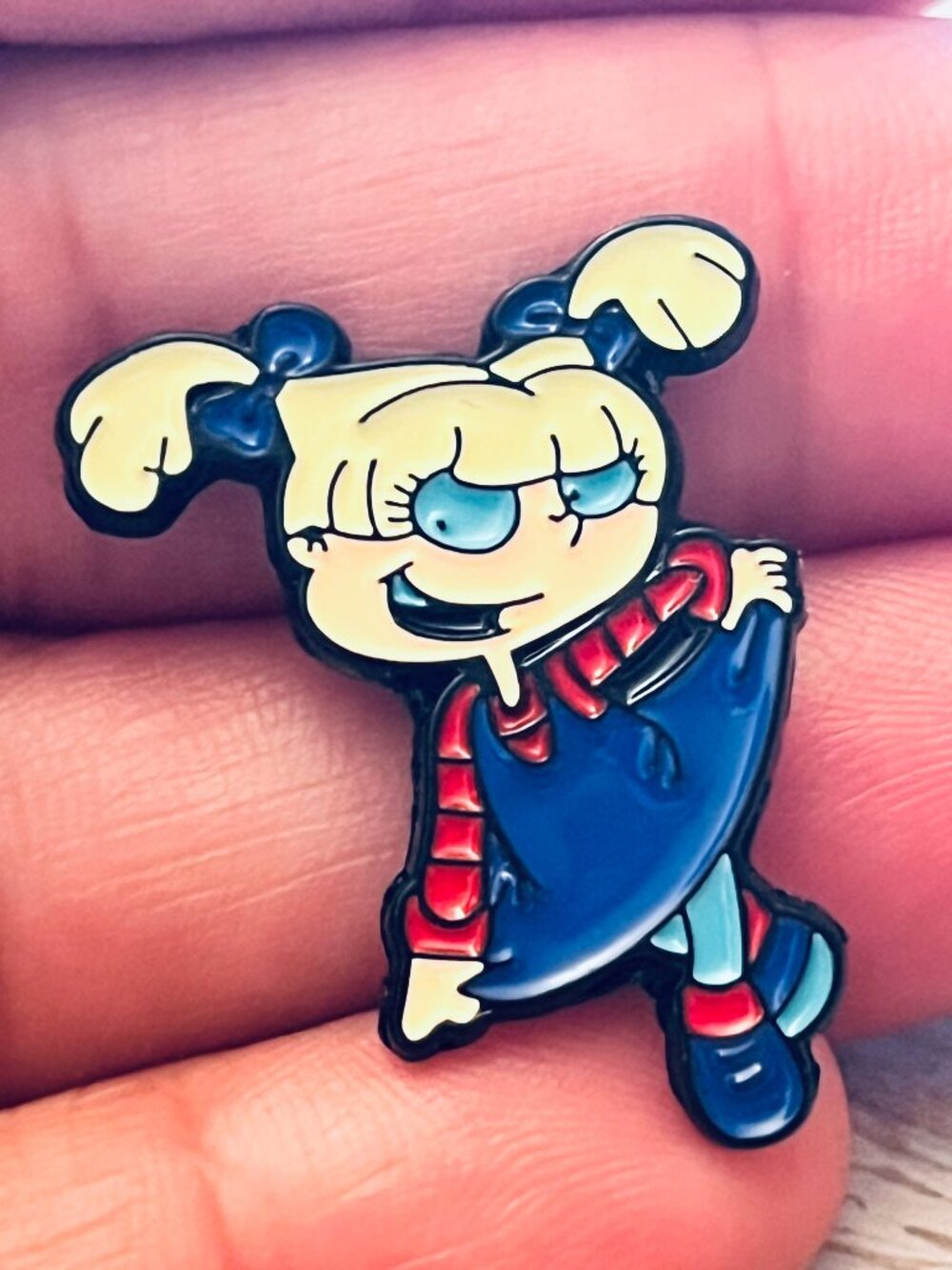 Rugrats Angelica Pickles Collectible Enamel Pin 90's Nostalgia 1217B3